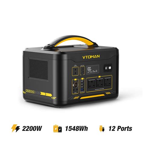 vtoman power station|VTOMAN Jump 2200 Portable Power Station